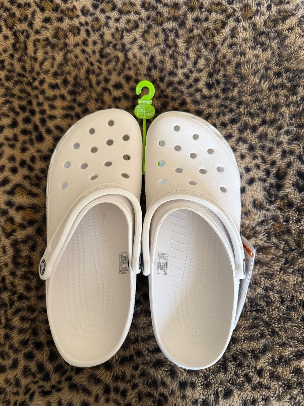 CROCS Kids White Classic Clog